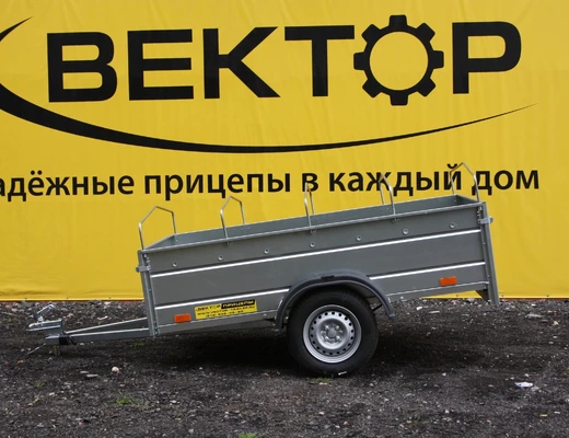 Бортовой одноосный прицеп без тормоза ЛАВ 81011DB Бортовой одноосный прицеп без тормоза ЛАВ 81011DB