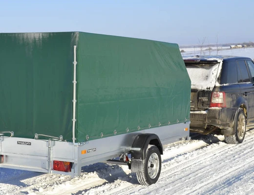 Прицеп бортовой одноосный без тормоза ССТ-7132-09 Д (платформа Ш=1510 мм)